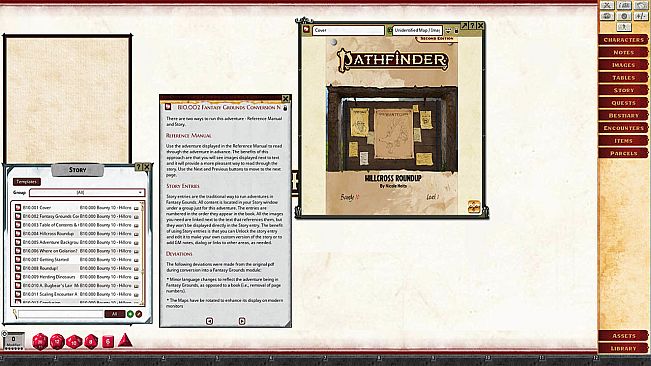 Fantasy Grounds - Pathfinder 2 RPG - Pathfinder Bounty #10: Hillcross Roundup