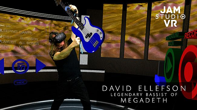 Jam Studio VR EHC - David Ellefson Metal Factory