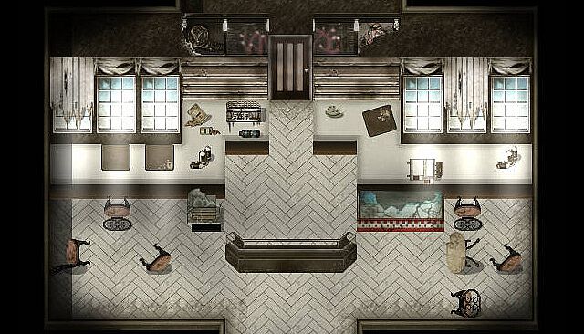 RPG Maker MZ - KR Urban Decay Interior Tileset