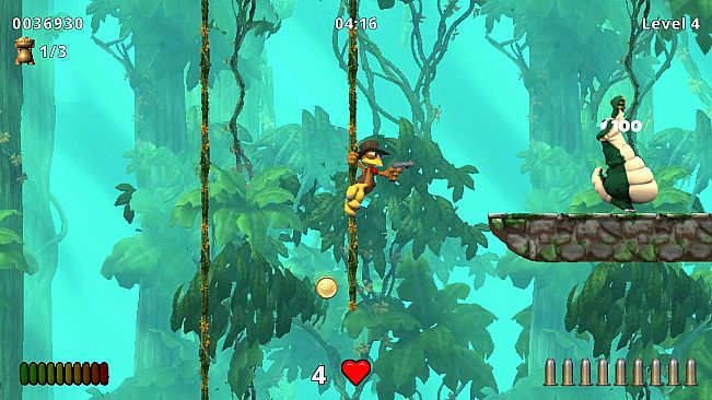 Crazy Chicken Jump 'n' Run Traps and Treasures