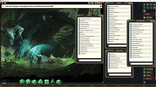 Fantasy Grounds - Dungeons & Dragons Forgotten Realms Heroes of Faerun