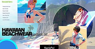 KurtzPel - Hawaiian Beachwear Costume Set