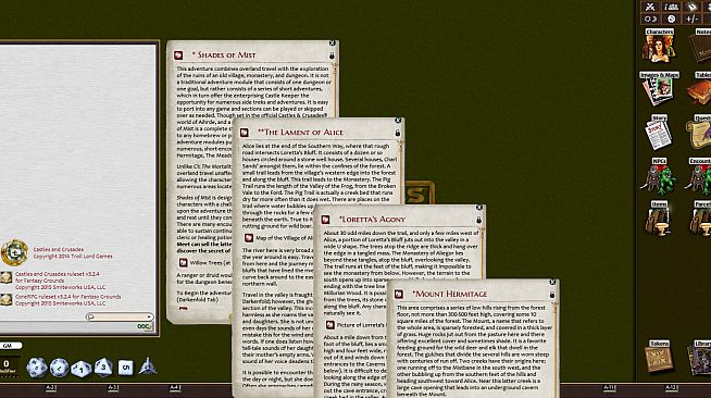 Fantasy Grounds - C2 Shades of Mist (Castles and Crusades)
