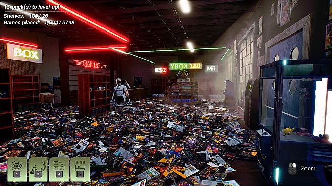 MY CAT SCATTERED GAMES: Tidy Videogame Supermarket