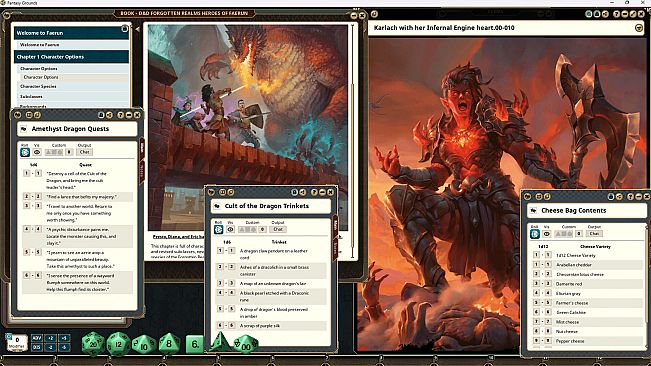 Fantasy Grounds - Dungeons & Dragons Forgotten Realms Heroes of Faerun