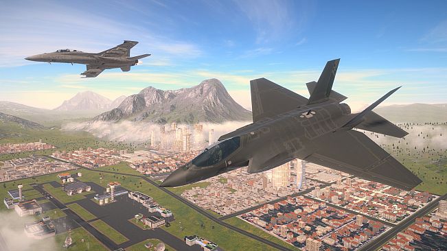 Airplane Flight Simulator : Combat Zone