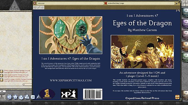 Fantasy Grounds -  1 on 1 Adventures #7: Eyes of the Dragon (3.5E/PFRPG)