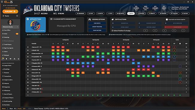 Draft Day Sports: Pro Basketball 2025