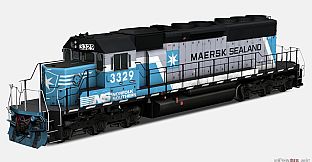 Trainz 2022 DLC - EMD SD40-2 - Maersk