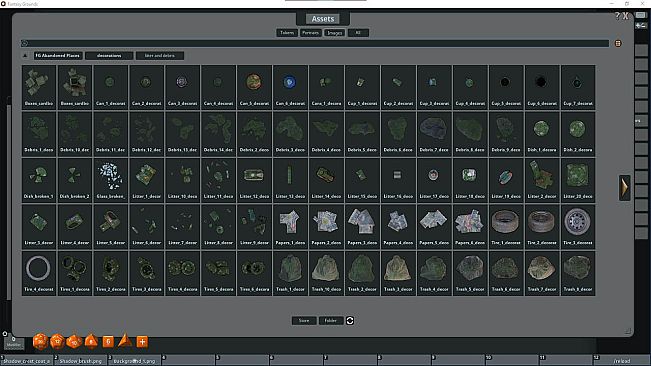 Fantasy Grounds - FG Abandoned Places Map Pack