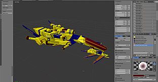 Radius-Wing SHMUP 3d Models