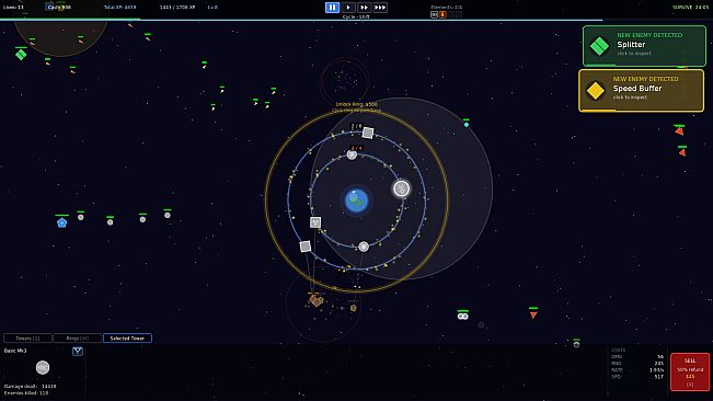 Orbital Tower Defence
