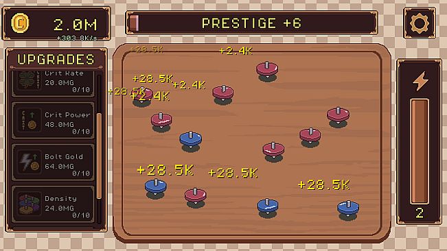 Spin Top Idle