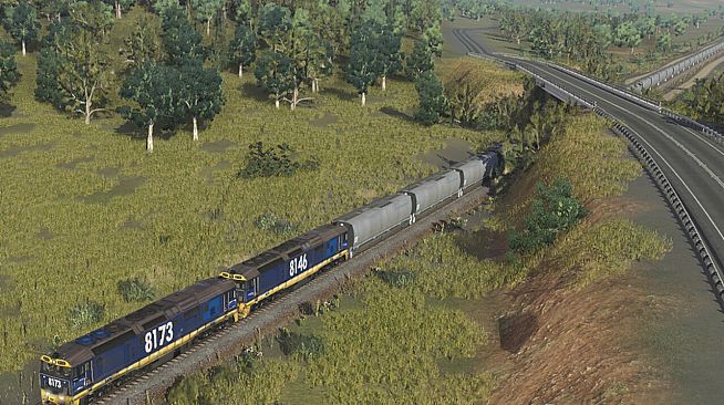 Trainz 2022 DLC - NSW 81 Class Freight Corp, Freight Rail Pack