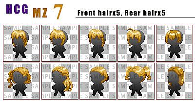 RPG Maker MZ - Heroine Character Generator 7 for MZ