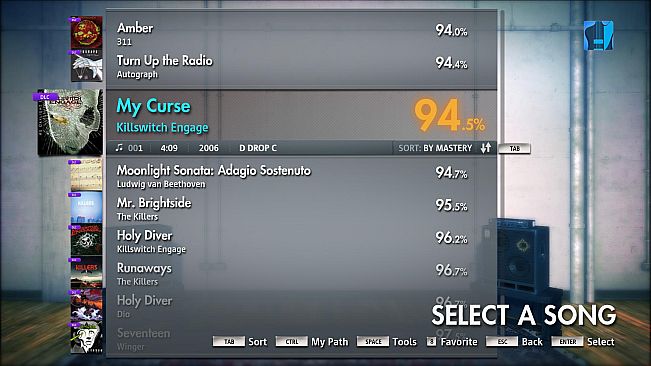 Rocksmith 2014 – Killswitch Engage - “My Curse”