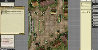 Fantasy Grounds - Pathfinder RPG - Pathfinder Flip-Map - Classic Town Square
