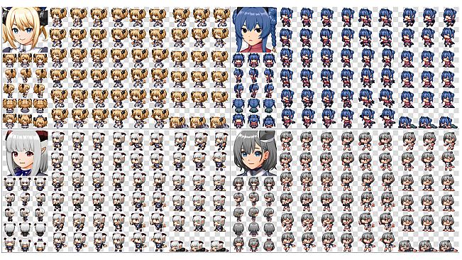 RPG Maker MZ - Another World Heroine Generator 7 for MZ