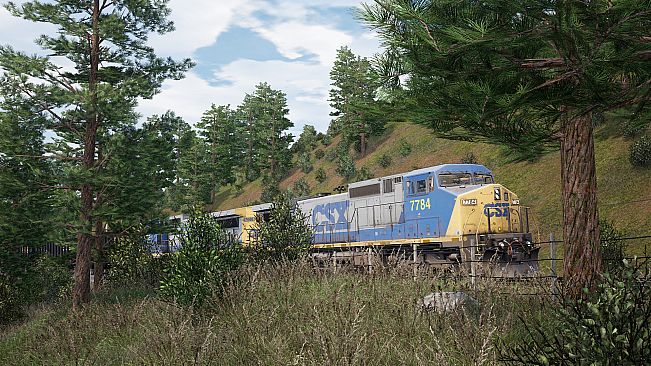 Train Sim World 2: CSX C40-8W Loco Add-On