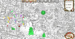 Christmas Mystery: 100 Hidden Cats