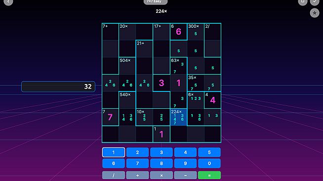 THW's Calcudoku