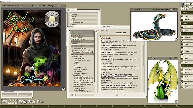 Fantasy Grounds - Dipped in Poison