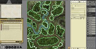 Fantasy Grounds - Pathfinder RPG - Pathfinder Flip-Mat: Jungle Multi-Pack