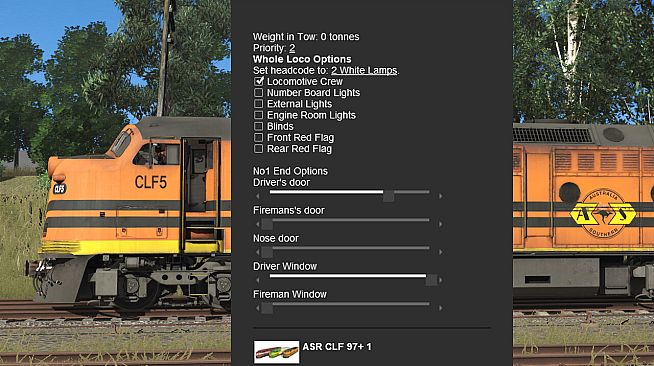 Trainz Plus DLC - SA CL Class - SSR Pack 01