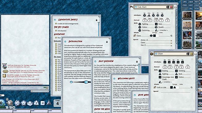 Fantasy Grounds - Hellfrost: The Fey Tower and Deadly Glade (Savage Worlds)