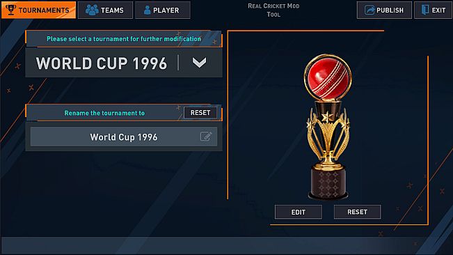 Real Cricket Mod Creator