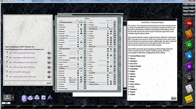 Fantasy Grounds - Basic Roleplaying (BRP) Ruleset