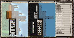 Fantasy Grounds - 0one's Colorprints #2: Riverside Inn (Map Pack)