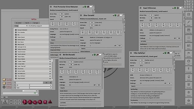 Fantasy Grounds - City Backdrop: Languard (5E)