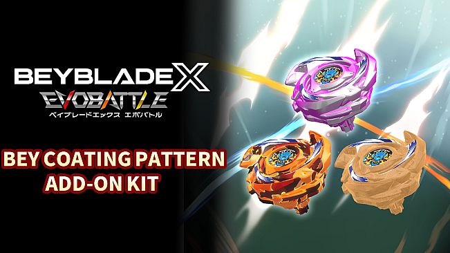 BEYBLADE X EVOBATTLE BEY COATING PATTERN ADD-ON KIT