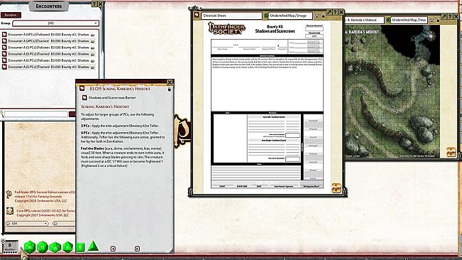 Fantasy Grounds - Pathfinder 2 RPG - Pathfinder Bounty #3: Shadows and Scarecrows
