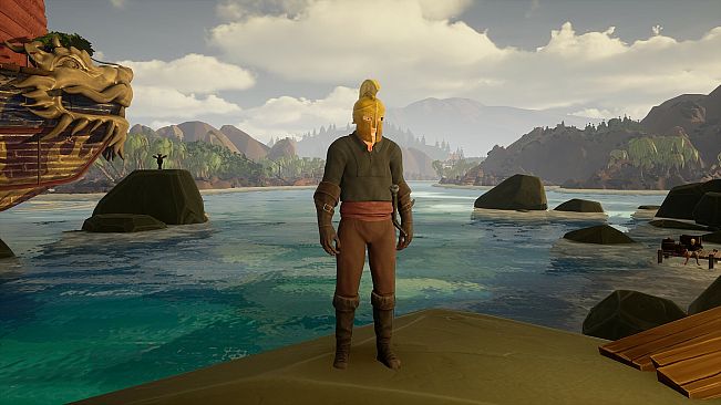 Expedition Agartha - Golden Spartan Helmet