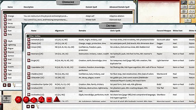 Fantasy Grounds - Pathfinder 2 RPG - Lost Omens: Gods & Magic