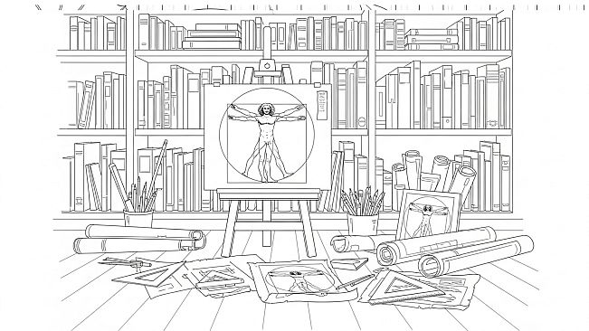 100 Cats Lost in Da Vinci’s Workshop