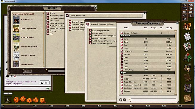 Fantasy Grounds - C&C Castle Keeper's Guide