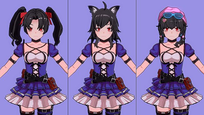 Frontier Hunter - DLC : HairStyle Package 1