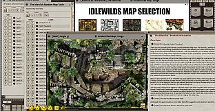Fantasy Grounds - Meander's Map Pack: Idlewilds (Map Pack)
