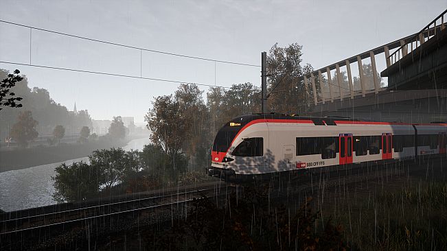 Train Sim World 4 Compatible: S-Bahn Zentralschweiz: Luzern - Sursee Route Add-On