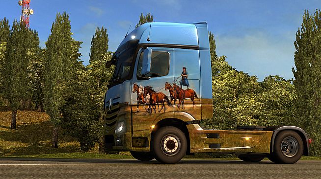 Euro Truck Simulator 2 - Hungarian Paint Jobs Pack