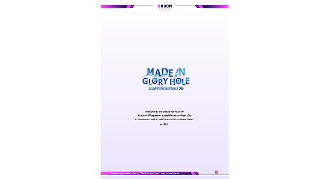 Made in Glory Hole: Adult Art Pack
