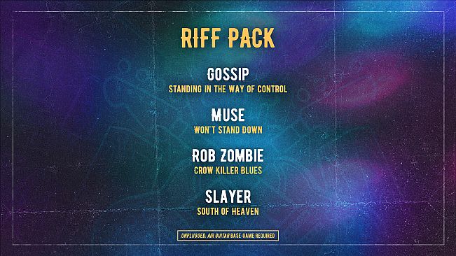 Unplugged - Riff Pack