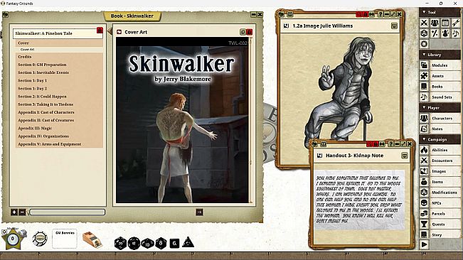 Fantasy Grounds - Skinwalker