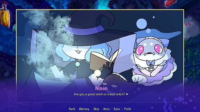 Ninon the Upside-Down Mermaid