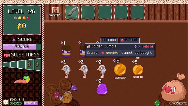 NARNOK: Feed Grommy Candy