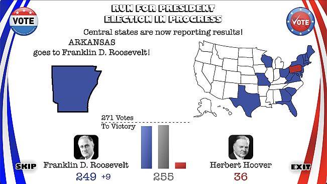 Election: Run for President