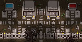 RPG Maker MZ - Rogue Adventure - Graveyard Tileset